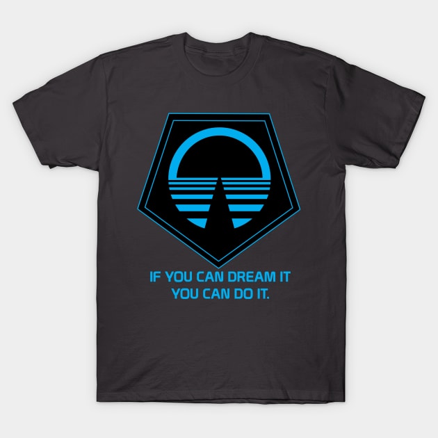 If You Can Dream It - Horizons T-Shirt by Bt519